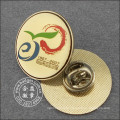 Golden Lapel Pin, Custom Souvenir Badge (GZHY-LP-006)